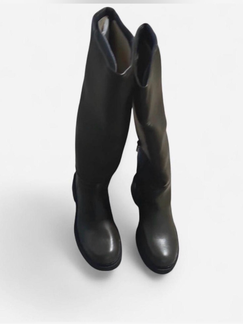 American Eagle Outfitters Black Over-the-Knee Riding Boots